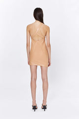 VESTIDO VALKYRA CAMEL