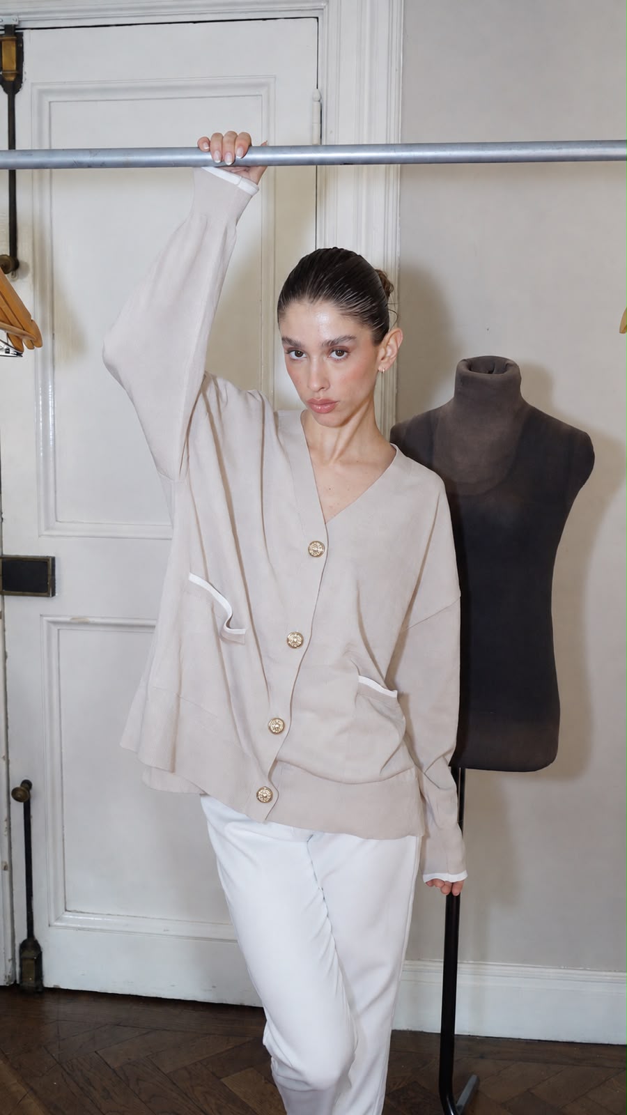 CARDIGAN CITRON