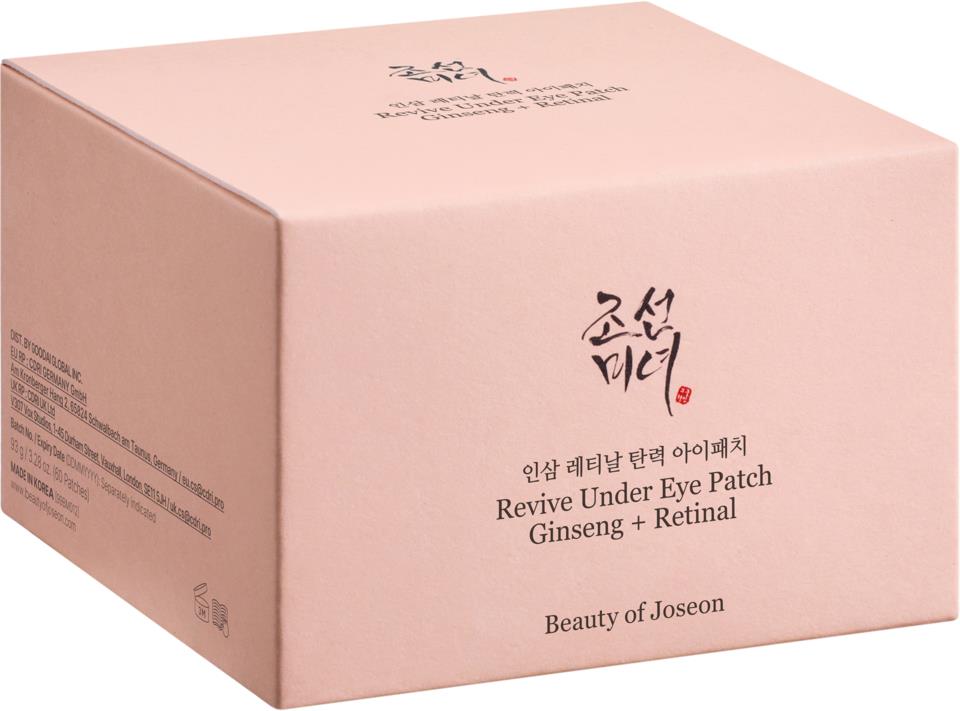 Eye patch Ginseng - BEAUTY OF JOSEON 60u.