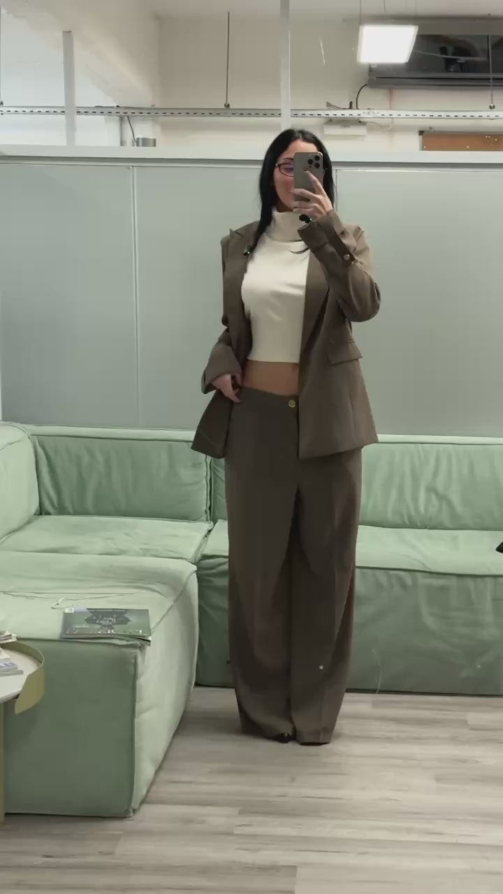 SET BLANC - Blazer + Pantalon